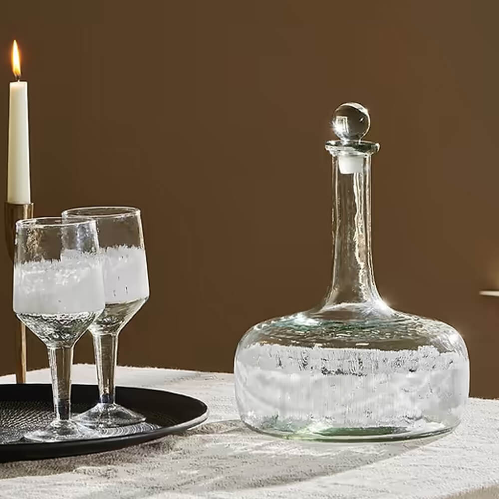 Nkuku Anara Etched Decanter